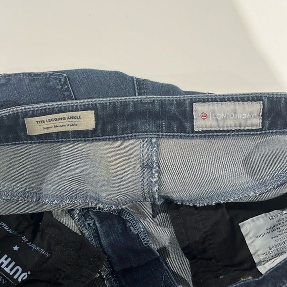 AG Adriano Goldschmied The Legging Ankle Contour 360 Mercury Jeans - Picture 14 of 15